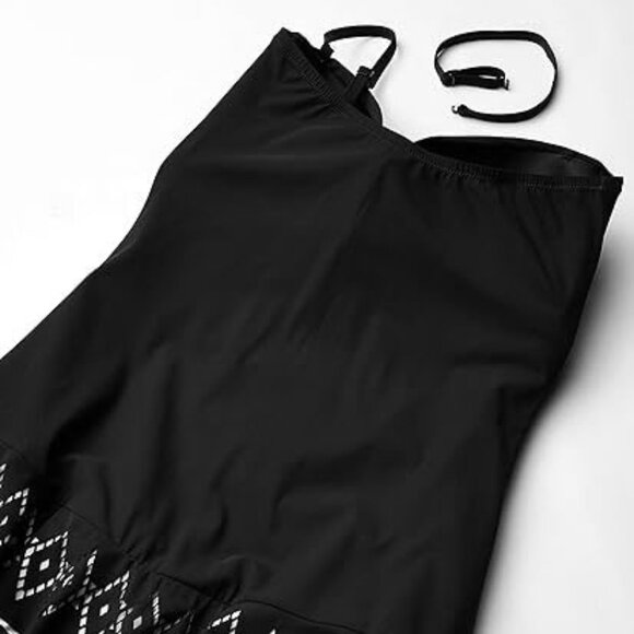 Profile by Gottex Bandeau Swimdress One Piece Swimsuit 6, 8 - Picture 3 of 4